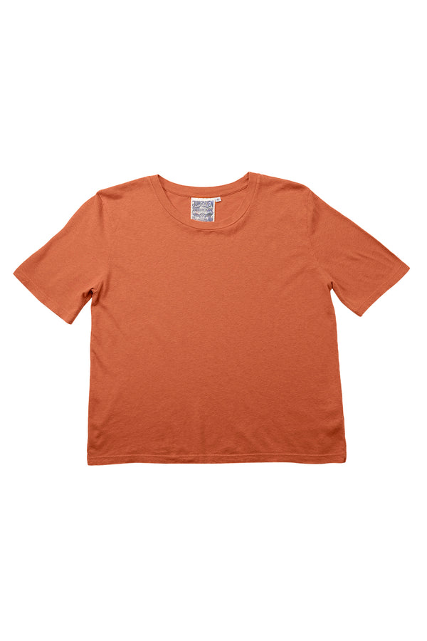 Silverlake Cropped Tee | Jungmaven Hemp Clothing & Accessories / Color: Burnt Orange