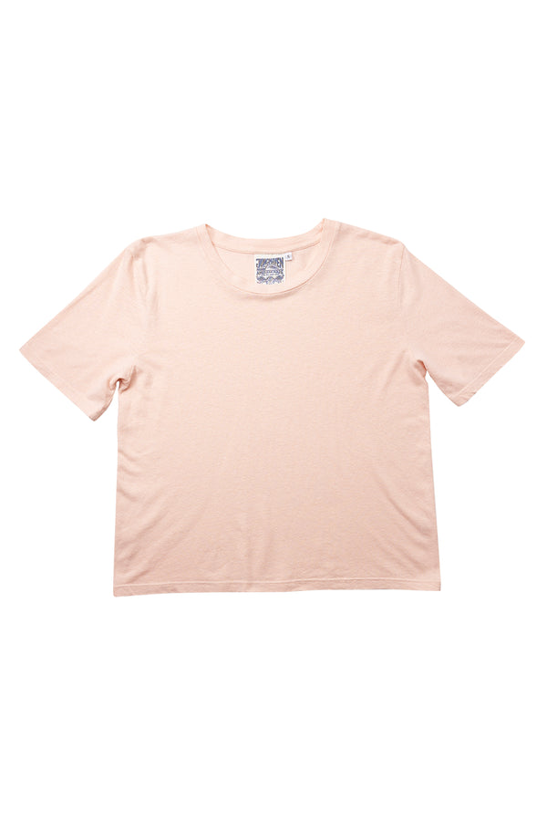 Silverlake Cropped Tee - Sale Colors | Jungmaven Hemp Clothing & Accessories / Color: Whispering Peach