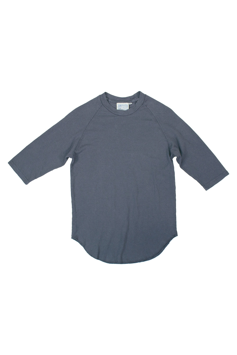 Solid Raglan 3/4 Sleeve | Jungmaven Hemp Clothing & Accessories / Color: Diesel Gray