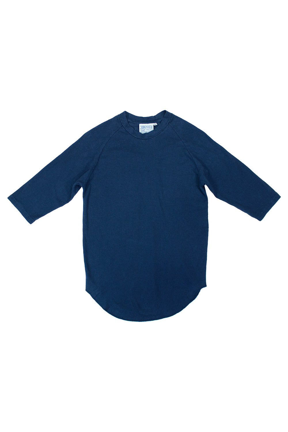 Solid Raglan 3/4 Sleeve | Jungmaven Hemp Clothing & Accessories / Color: Navy