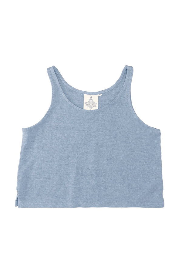 100% Hemp Cropped Tank | Jungmaven Hemp Clothing & Accessories / Color: Rain Washed