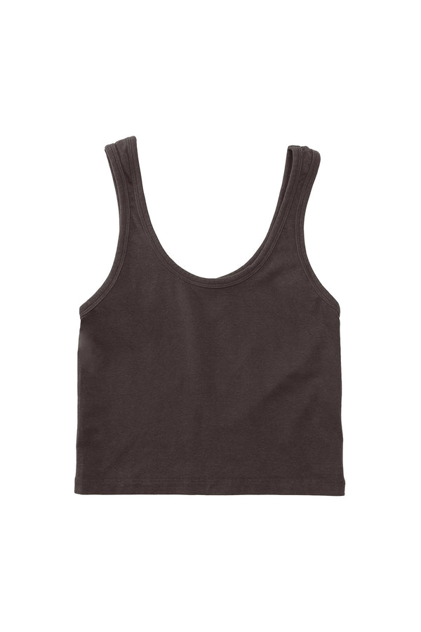 Sporty Tank | Jungmaven Hemp Clothing & Accessories / Color: Coffee Bean