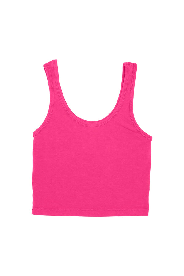 Sporty Tank | Jungmaven Hemp Clothing & Accessories / Color: Electric Fuchsia 