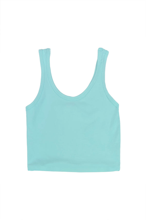 Sporty Tank - Sale Colors | Jungmaven Hemp Clothing & Accessories / Color: Oasis Blue