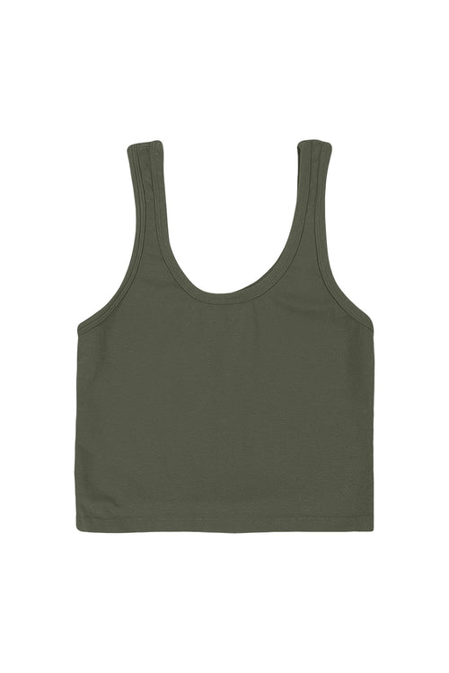 Sporty Tank | Jungmaven Hemp Clothing & Accessories / Color: Olive Green