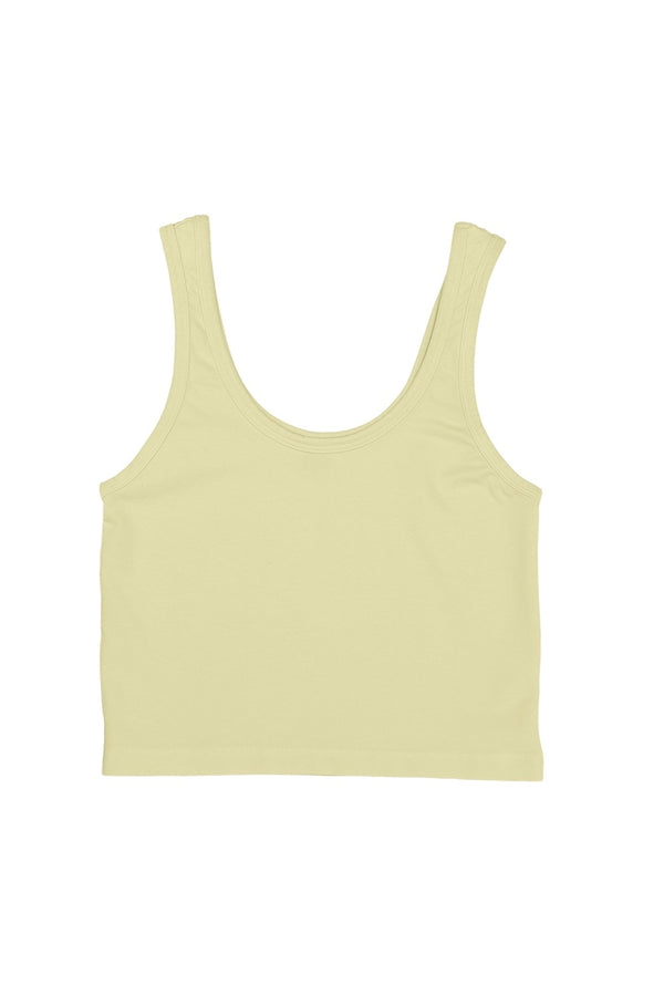 Sporty Tank | Jungmaven Hemp Clothing & Accessories / Color: Sunbleached Yellow