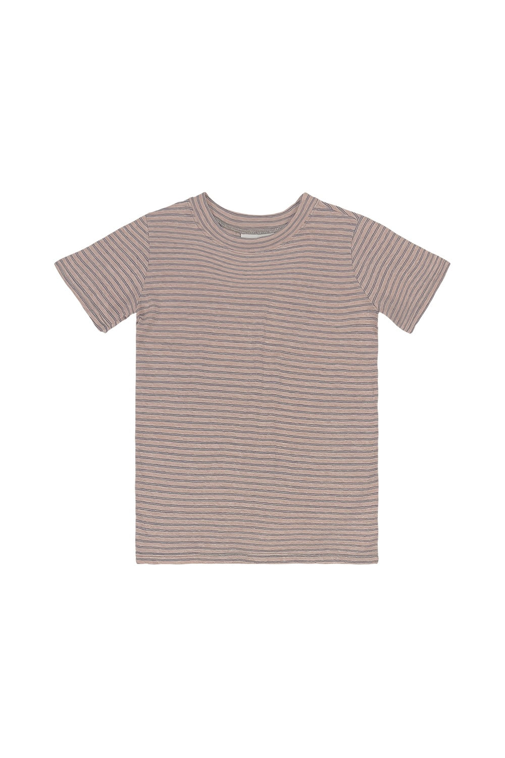Stripe Grom Tee | Jungmaven Hemp Clothing & Accessories / Color: Pink/Blue/Canvas Thin Stripe