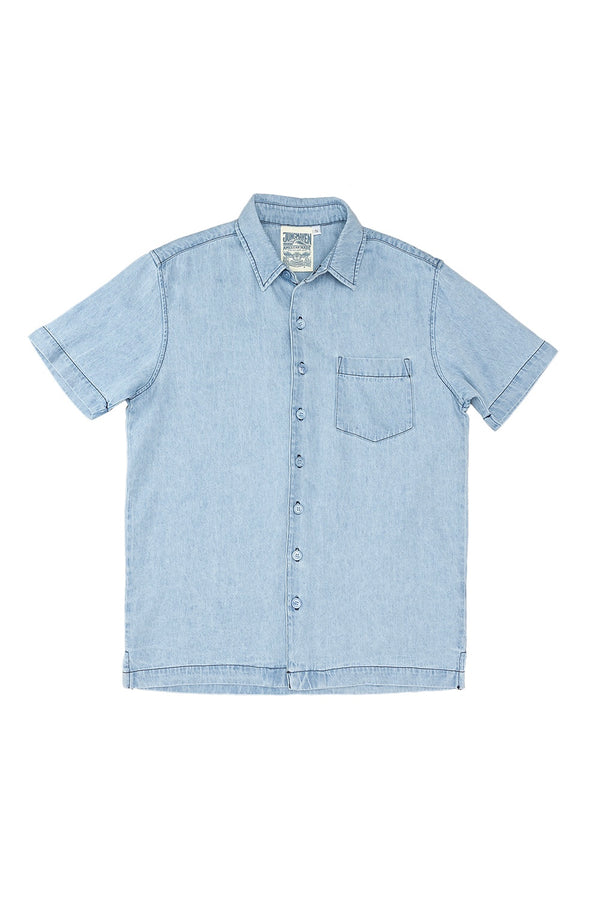 Denim Padaro Shirt | Jungmaven Hemp Clothing & Accessories / Color: Light