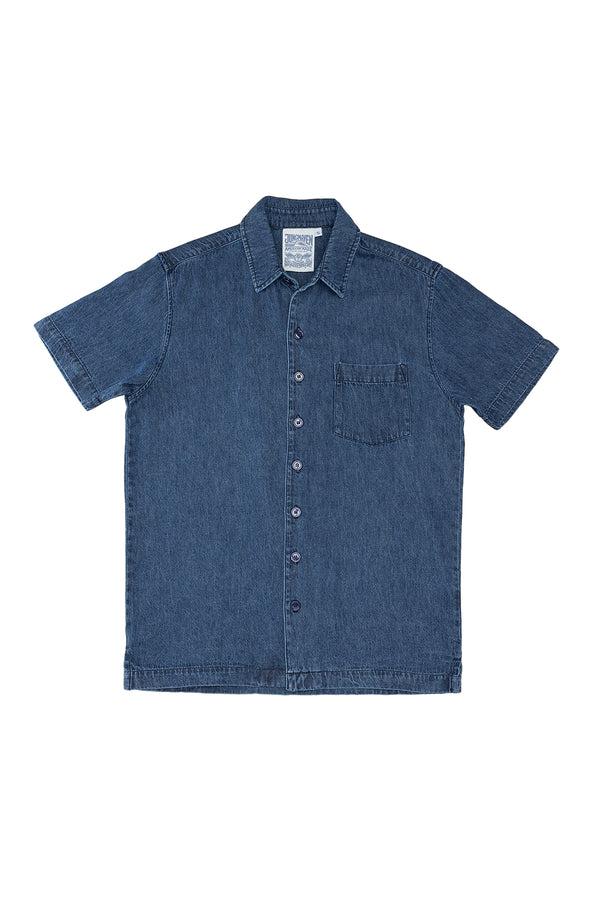 Denim Padaro Shirt | Jungmaven Hemp Clothing & Accessories / Color: Medium