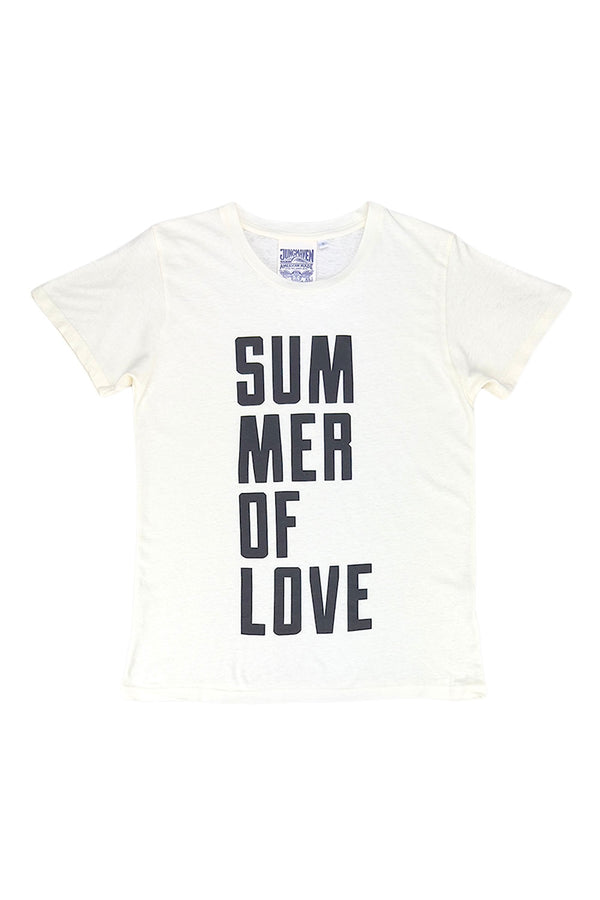 Summer Of Love Lorel  Tee | Jungmaven Hemp Clothing & Accessories / Color: Washed White
