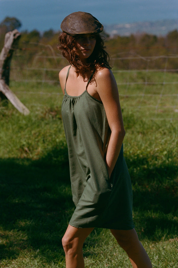 Sundance Slip Dress | Jungmaven Hemp Clothing & Accessories Washed White / M Sundance Slip Dress | Jungmaven Hemp Clothing & Accessories Washed White / M