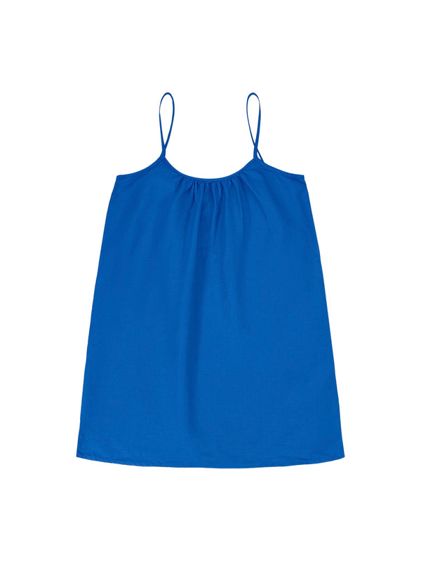 Sundance Slip Dress - Sale Colors | Jungmaven Hemp Clothing & Accessories / Color: Galaxy Blue