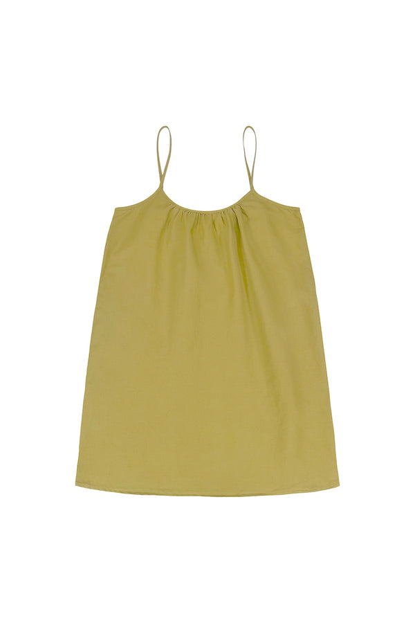 Sundance Slip Dress - Sale Colors | Jungmaven Hemp Clothing & Accessories / Color: Citrine Yellow