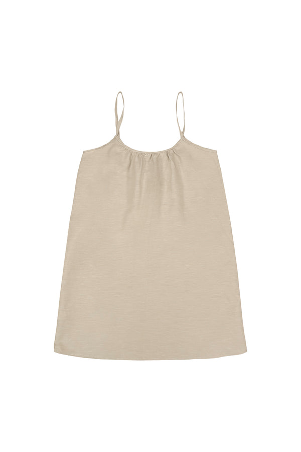 Sundance Slip Dress - Sale Colors | Jungmaven Hemp Clothing & Accessories / Color: Canvas