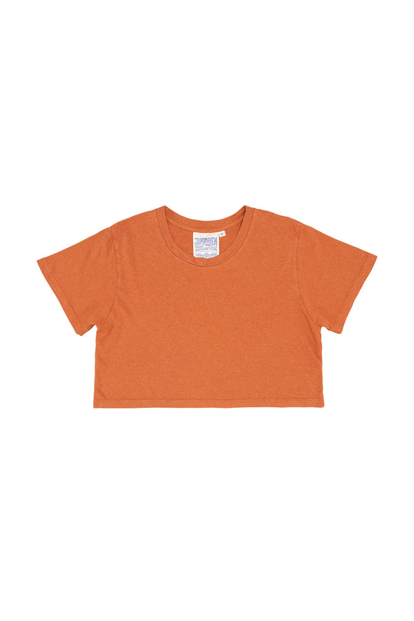 Cropped Lorel Tee | Jungmaven Hemp Clothing & Accessories / Color: Pumpkin Spice