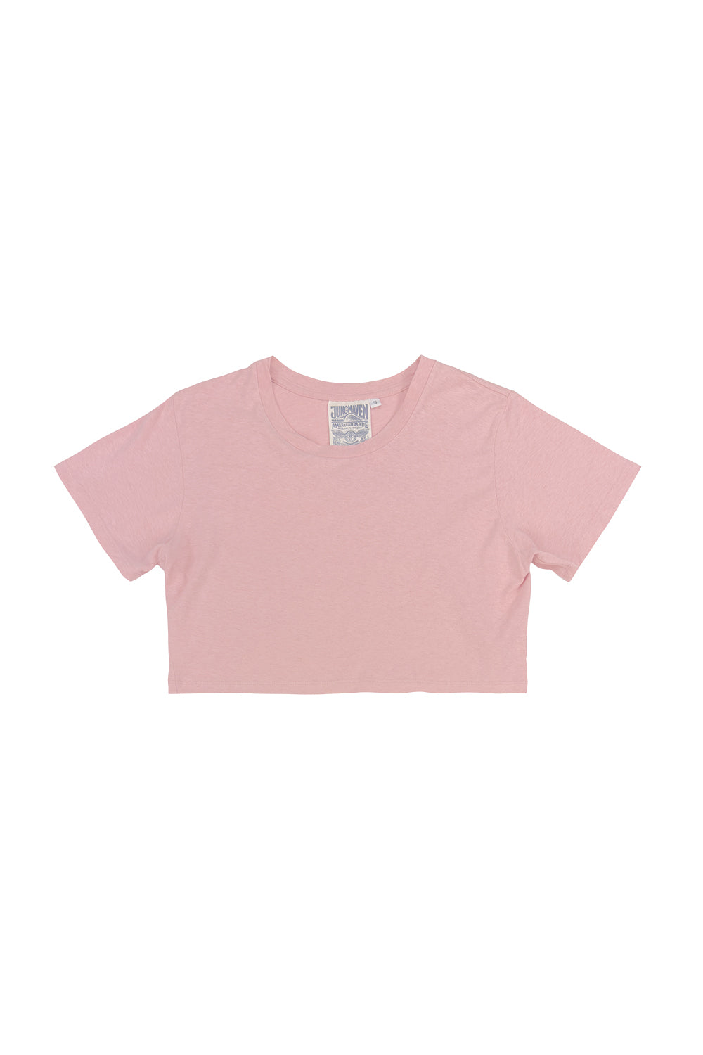 Super Cropped Lorel Tee - Sale Colors | Jungmaven Hemp Clothing & Accessories / Color: Rose Water