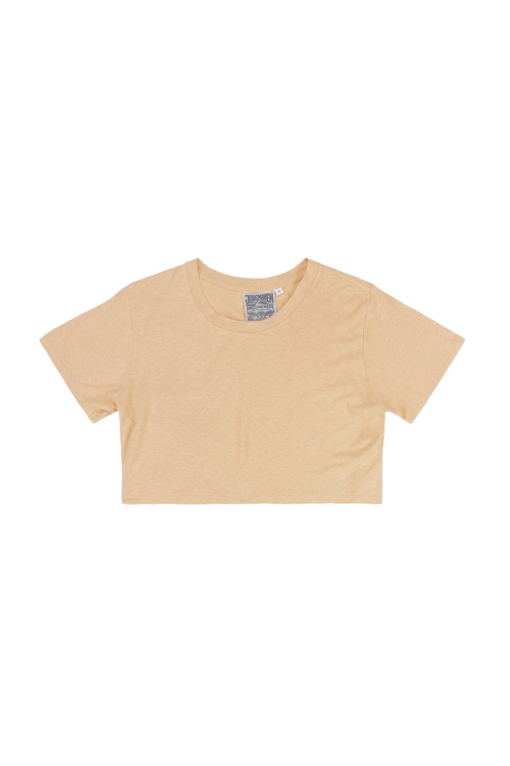 Super Cropped Lorel Tee - Sale Colors | Jungmaven Hemp Clothing & Accessories / Color: Oat Milk