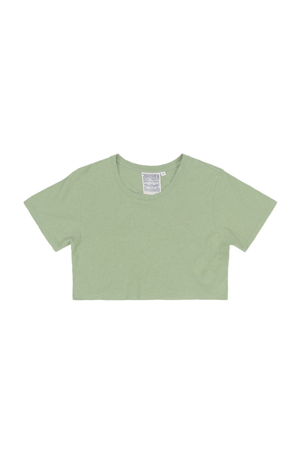 Cropped Lorel Tee - Sale Colors  | Jungmaven Hemp Clothing & Accessories / Color: Pistachio