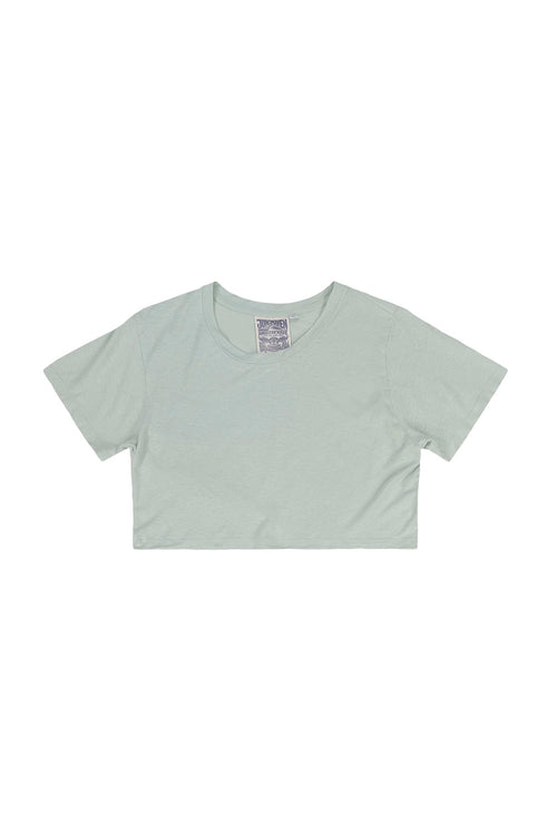 Super Cropped Lorel Tee - Sale Colors | Jungmaven Hemp Clothing & Accessories / Color: Seafoam Green