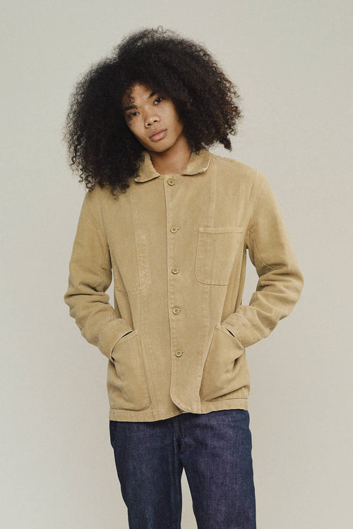 Tamarak Jacket | Jungmaven Hemp Clothing & Accessories / model_desc: Chaz 6’2” wearing size Large