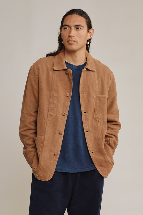 Tamarak Jacket | Jungmaven Hemp Clothing & Accessories / model_desc: Fabian 6’0” wearing size L