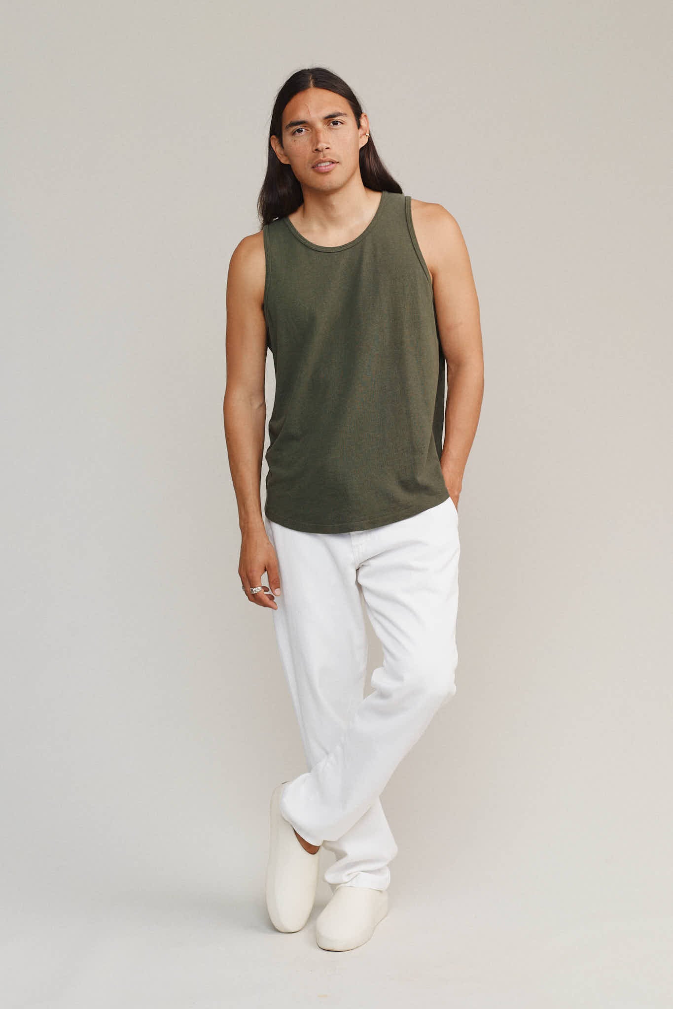 Pacific Coast Pant | Jungmaven Hemp Clothing & Accessories / model_desc: Fabian is 6’0” wearing Medium