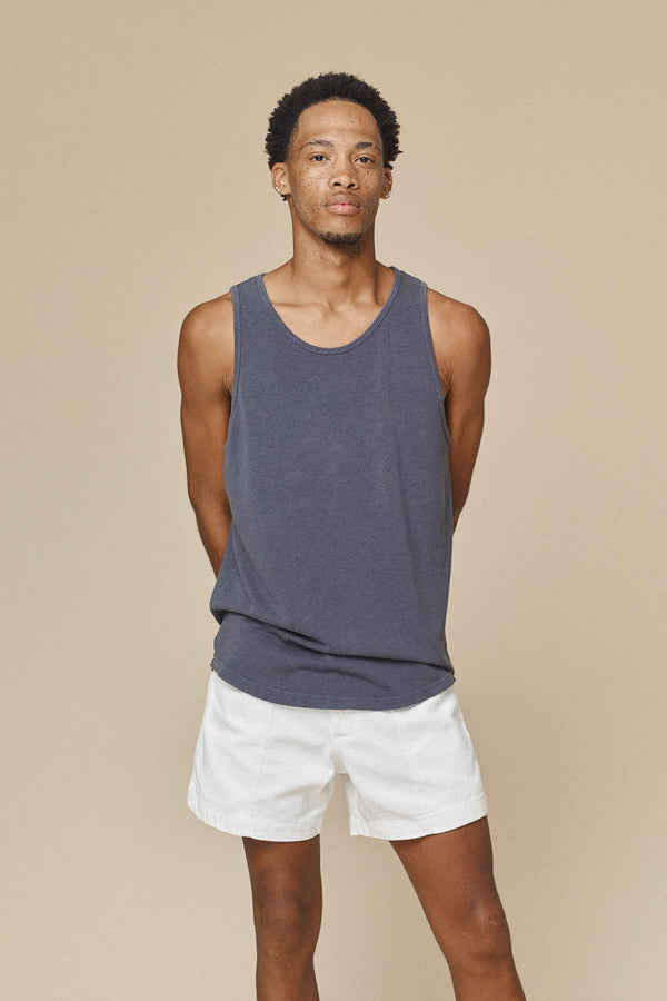 Tank Top | Jungmaven Hemp Clothing & Accessories / model_desc: EJ is 6’0” wearing M