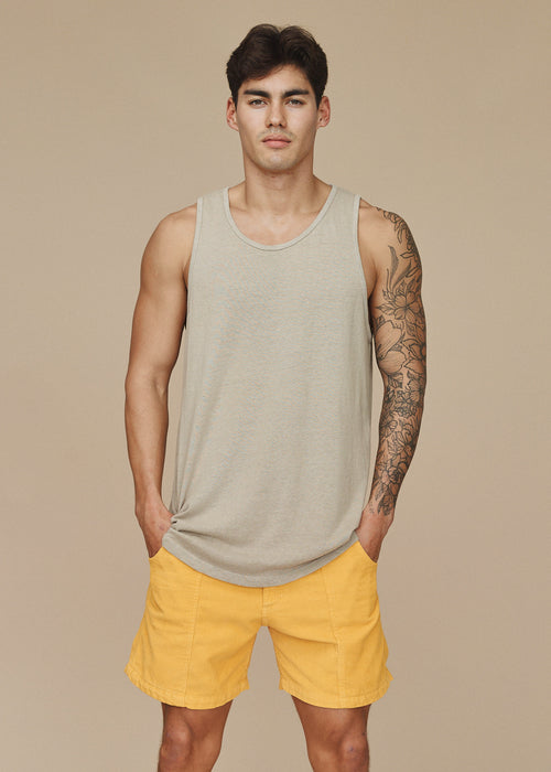 Cabuya Cord Short | Jungmaven Hemp Clothing & Accessories / model_desc: Henry is 6’0” wearing L