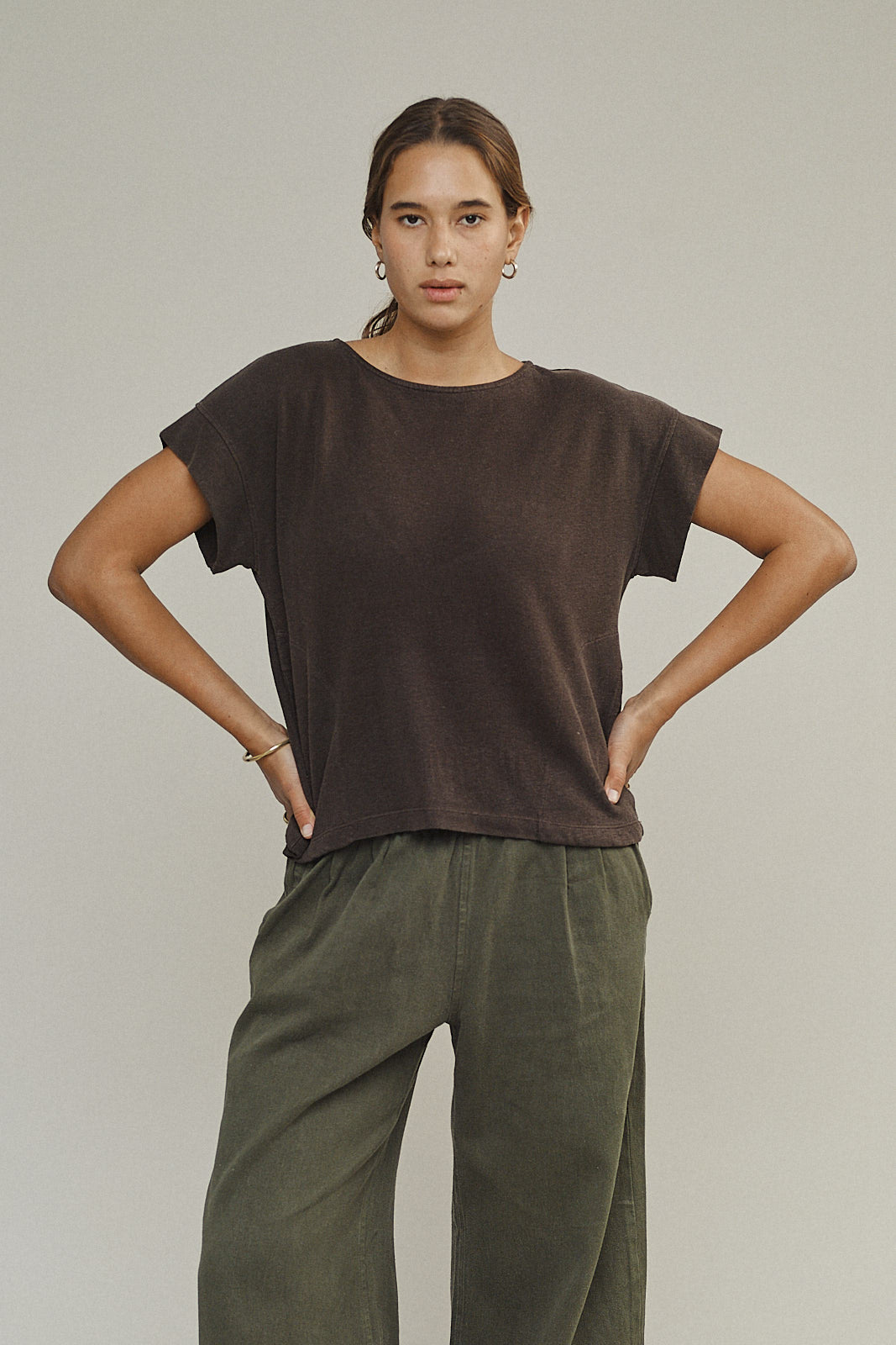 Taos Top | Jungmaven Hemp Clothing & Accessories / model_desc: Maya is 5’10” wearing Small