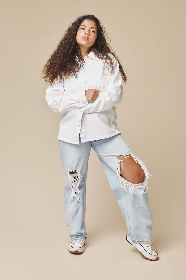 Topanga Shirt | Jungmaven Hemp Clothing & Accessories / model_desc: Nikki is 5’2” wearing M