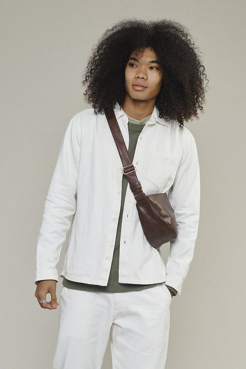 Topanga Shirt | Jungmaven Hemp Clothing & Accessories / model_desc: Chaz is 6’2” wearing L