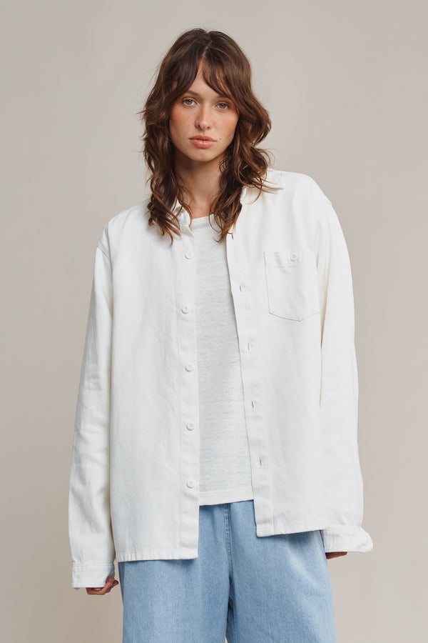 Topanga Shirt | Jungmaven Hemp Clothing & Accessories / model_desc: Tatchi is 5’9” wearing L