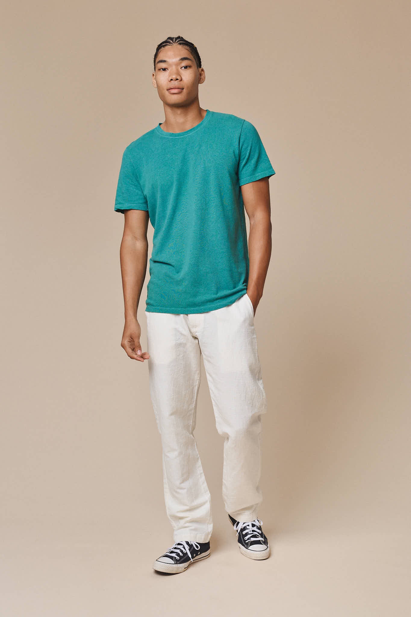 Traverse Pant | Jungmaven Hemp Clothing & Accessories / model_desc: Chaz is 6’2” wearing Medium