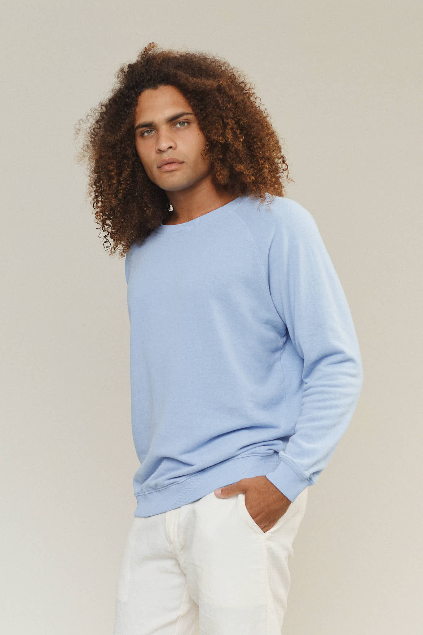 Bonfire Raglan Sweatshirt | Jungmaven Hemp Clothing & Accessories / Color: