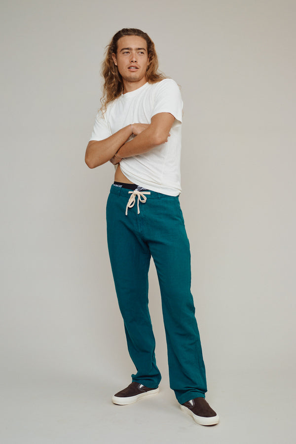 Traverse Pant | Jungmaven Hemp Clothing & Accessories / model_desc: Conrad is 6’1” wearing M