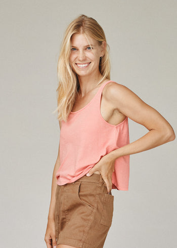 Trinity Tank | Jungmaven Hemp Clothing & Accessories / model_desc: Stephanie is 5’9” wearing S