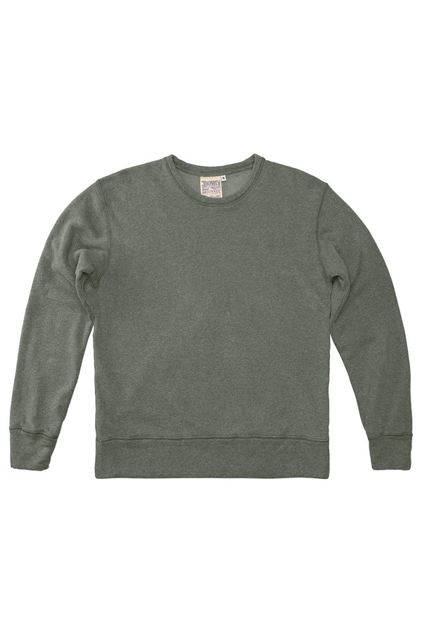 Heathered Tahoe Sweatshirt | Jungmaven Hemp Clothing & Accessories / Color: Olive Green