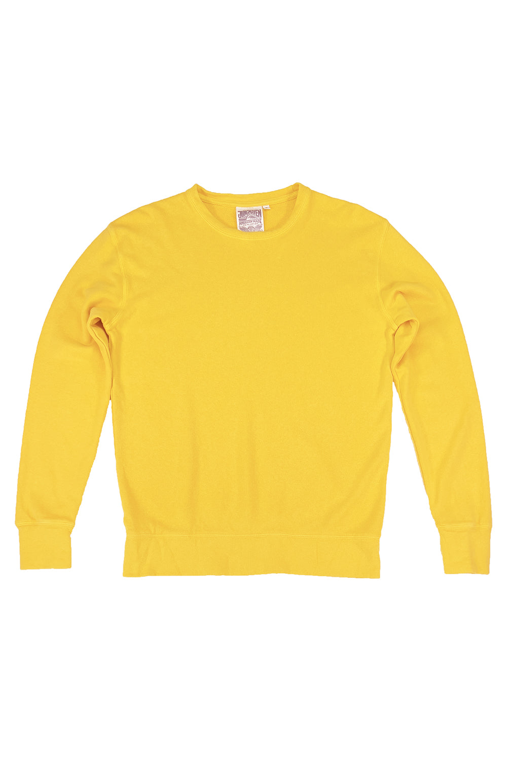 Tahoe Sweatshirt | Jungmaven Hemp Clothing & Accessories / Color: Sunshine Yellow