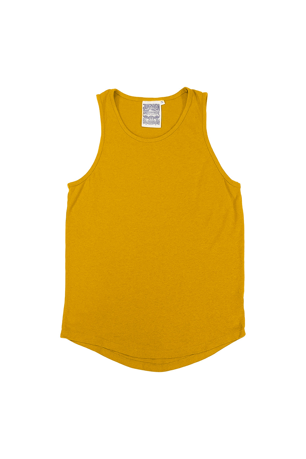 Tank Top - Sale Colors | Jungmaven Hemp Clothing & Accessories / Color: Spicy Mustard