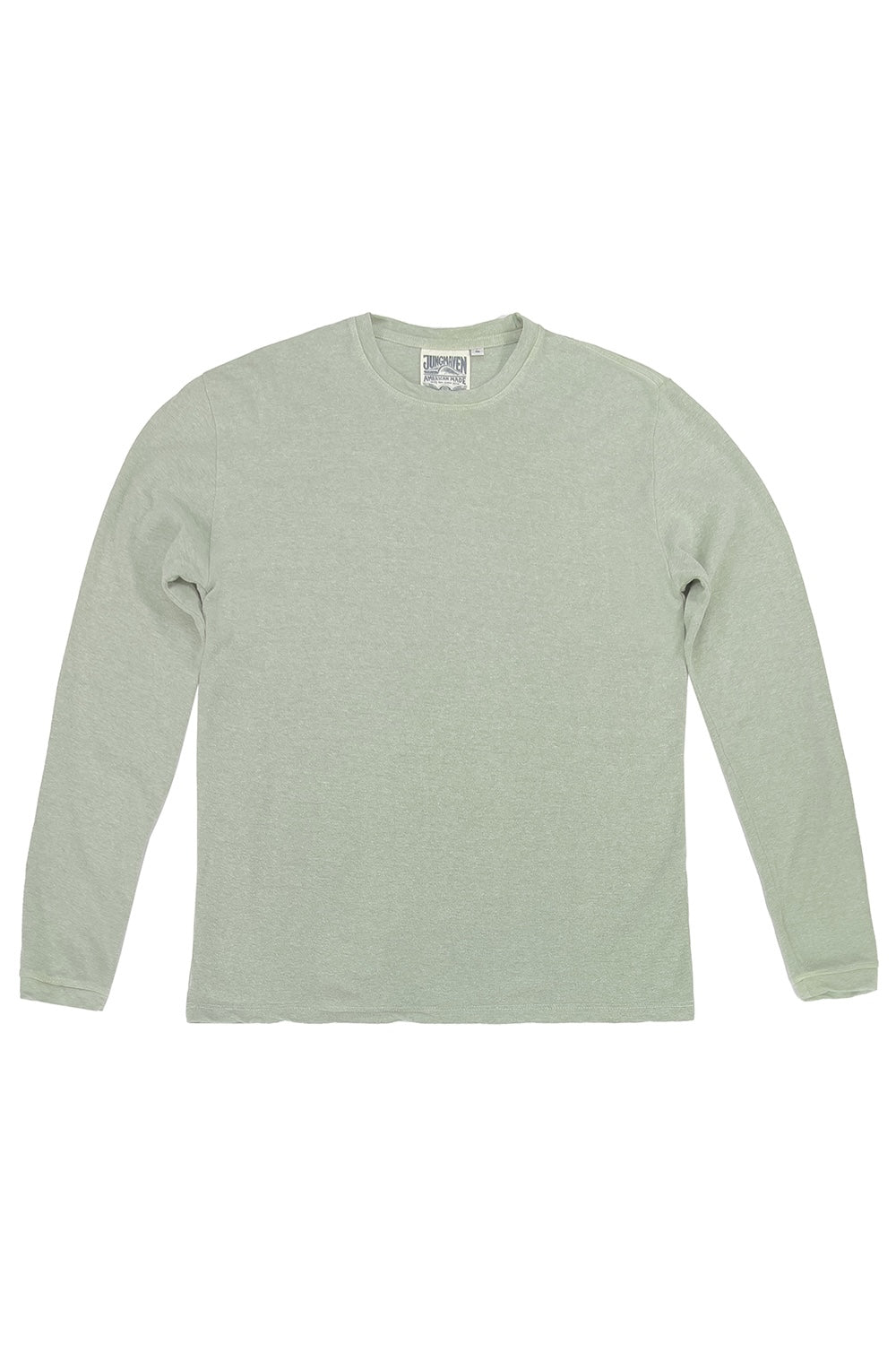 Tatoosh Long Sleeve Tee | Jungmaven Hemp Clothing & Accessories / Color: Agave Green