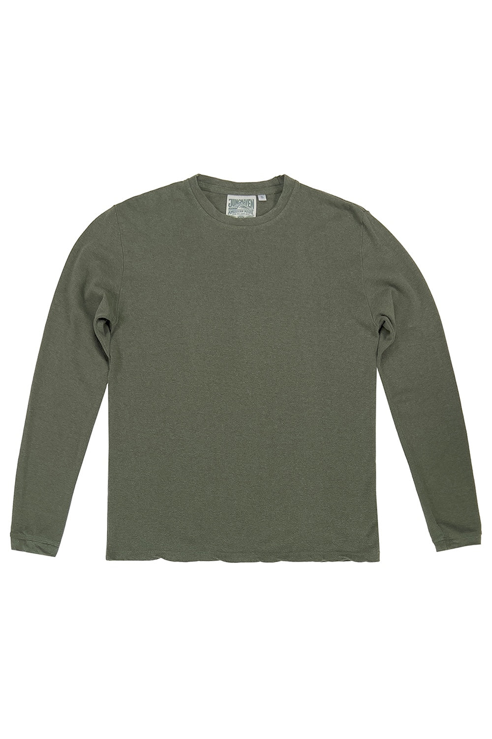 Tatoosh Long Sleeve Tee | Jungmaven Hemp Clothing & Accessories / Color: Olive Green