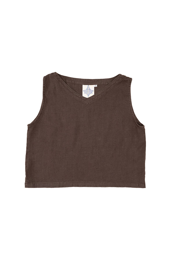 Teton 100% Hemp Tank | Jungmaven Hemp Clothing & Accessories / Color: Coffee Bean