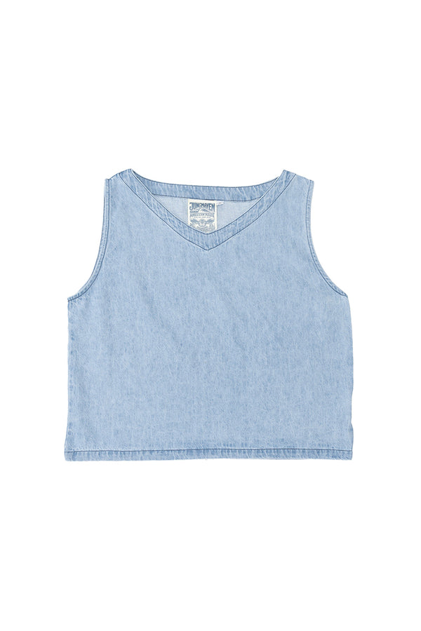 Teton Summer Denim Tank | Jungmaven Hemp Clothing & Accessories / Color: Light