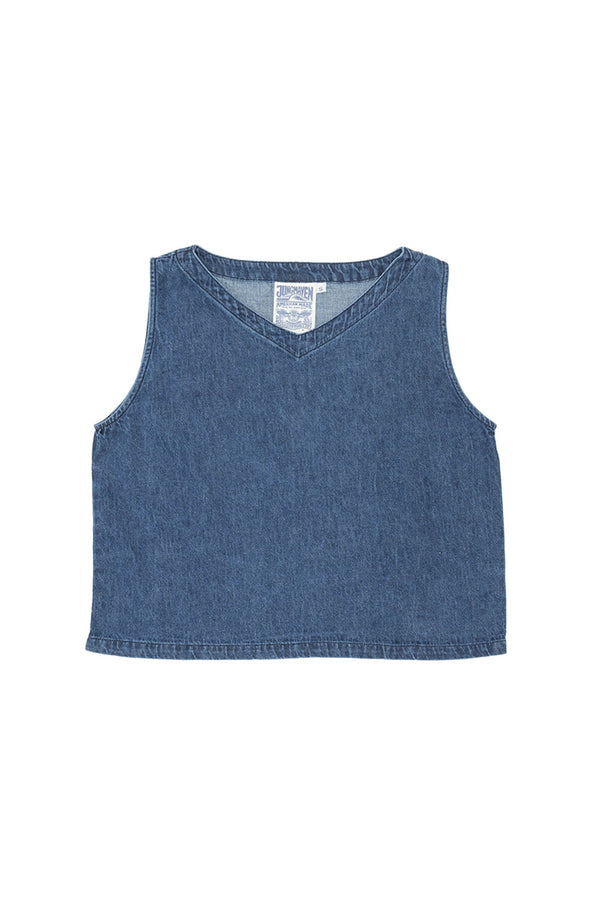 Teton Summer Denim Tank | Jungmaven Hemp Clothing & Accessories / Color: Medium