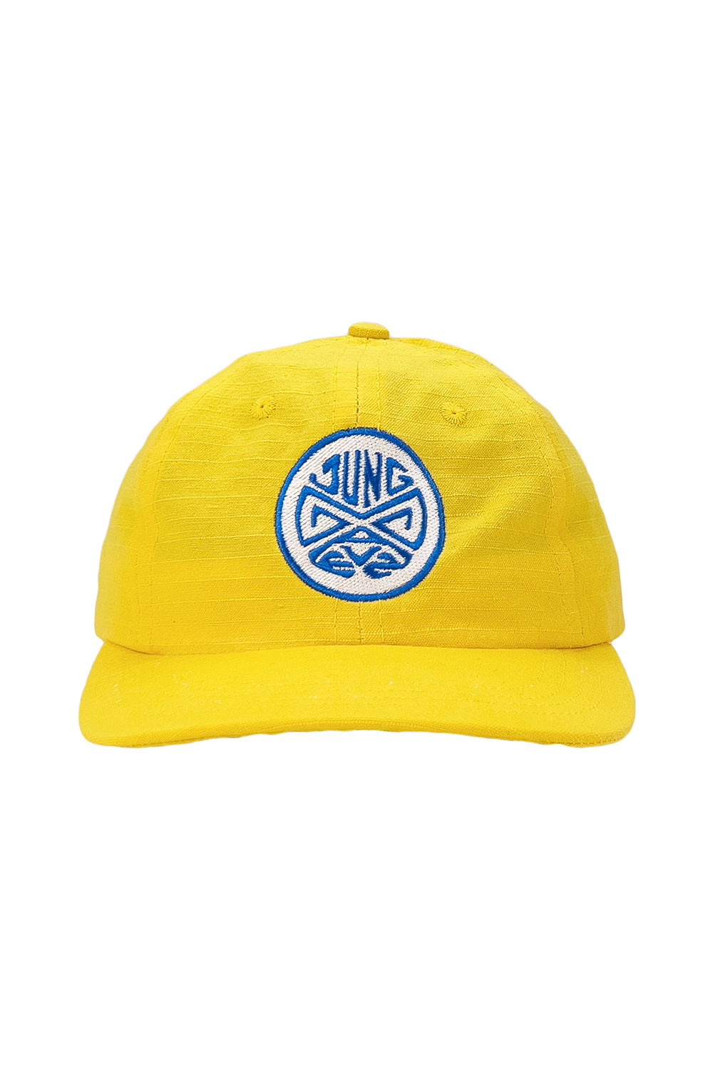 Third Eye Ripstop Cap | Jungmaven Hemp Clothing & Accessories / Color: Sunshine Yellow