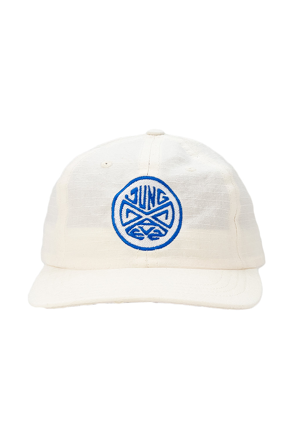 Third Eye Ripstop Cap | Jungmaven Hemp Clothing & Accessories / Color: Washed White