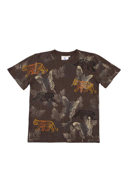 Tiger & Moth Mana 10 - 100% Hemp Tee | Jungmaven Hemp Clothing & Accessories / Color: Coffee Bean