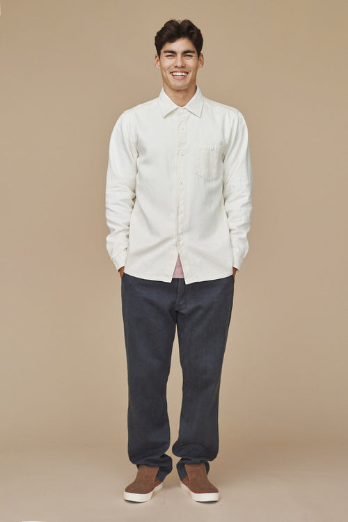 Topanga Shirt | Jungmaven Hemp Clothing & Accessories / model_desc: Henry is 6’0” wearing L