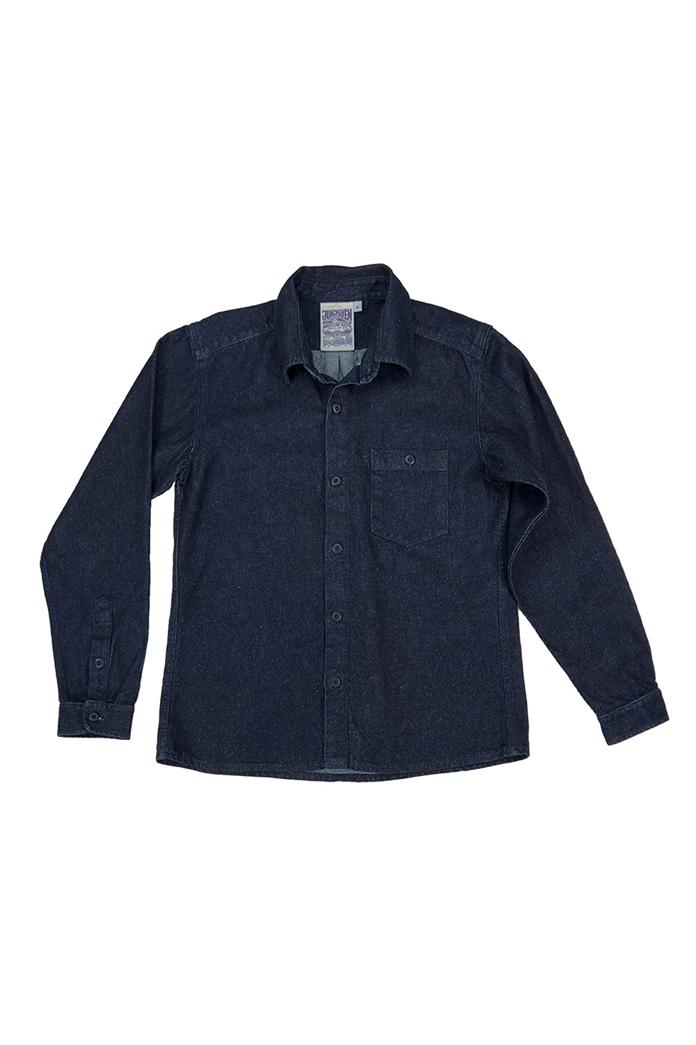 Denim Topanga Shirt | Jungmaven Hemp Clothing & Accessories / Color: Dark