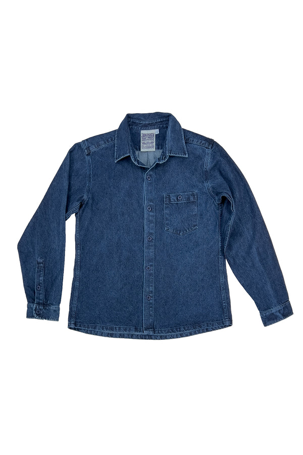 Denim Topanga Shirt | Jungmaven Hemp Clothing & Accessories / Color: Medium